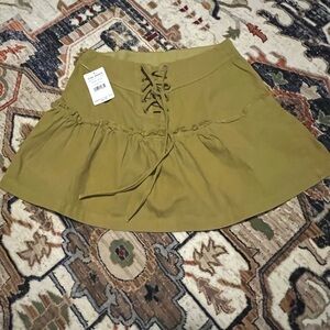 NWT Free People Olive Green Skirt